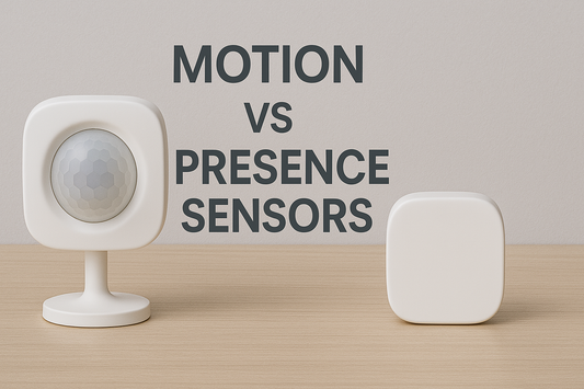 What's the difference between a motion sensor and presence sensor?
