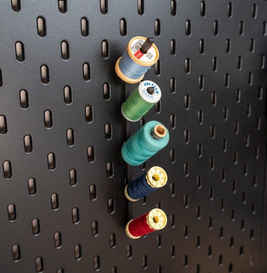 4x Thread Holder for Ikea Skadis Peg Board