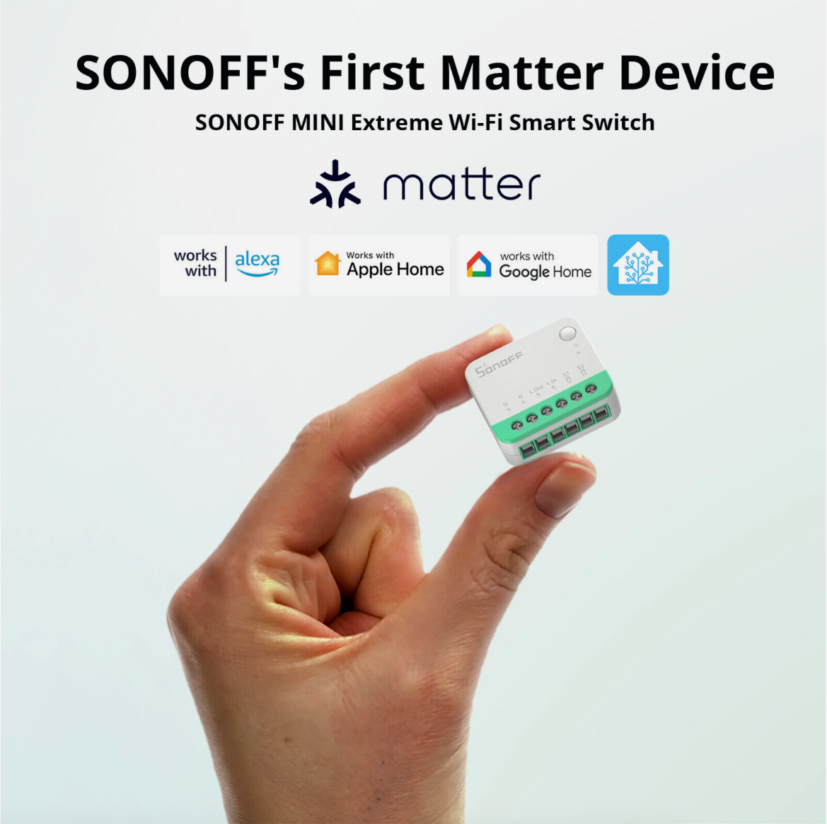 Sonoff MINIR4M WiFi Smart Switch - Matter Compatible