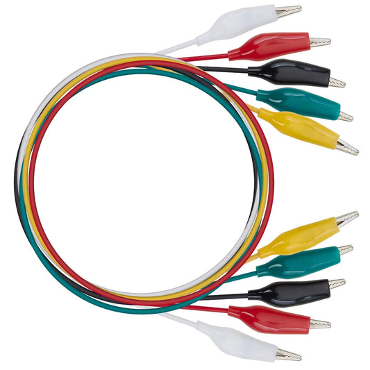 Crocodile Leads (set of 5 pairs)