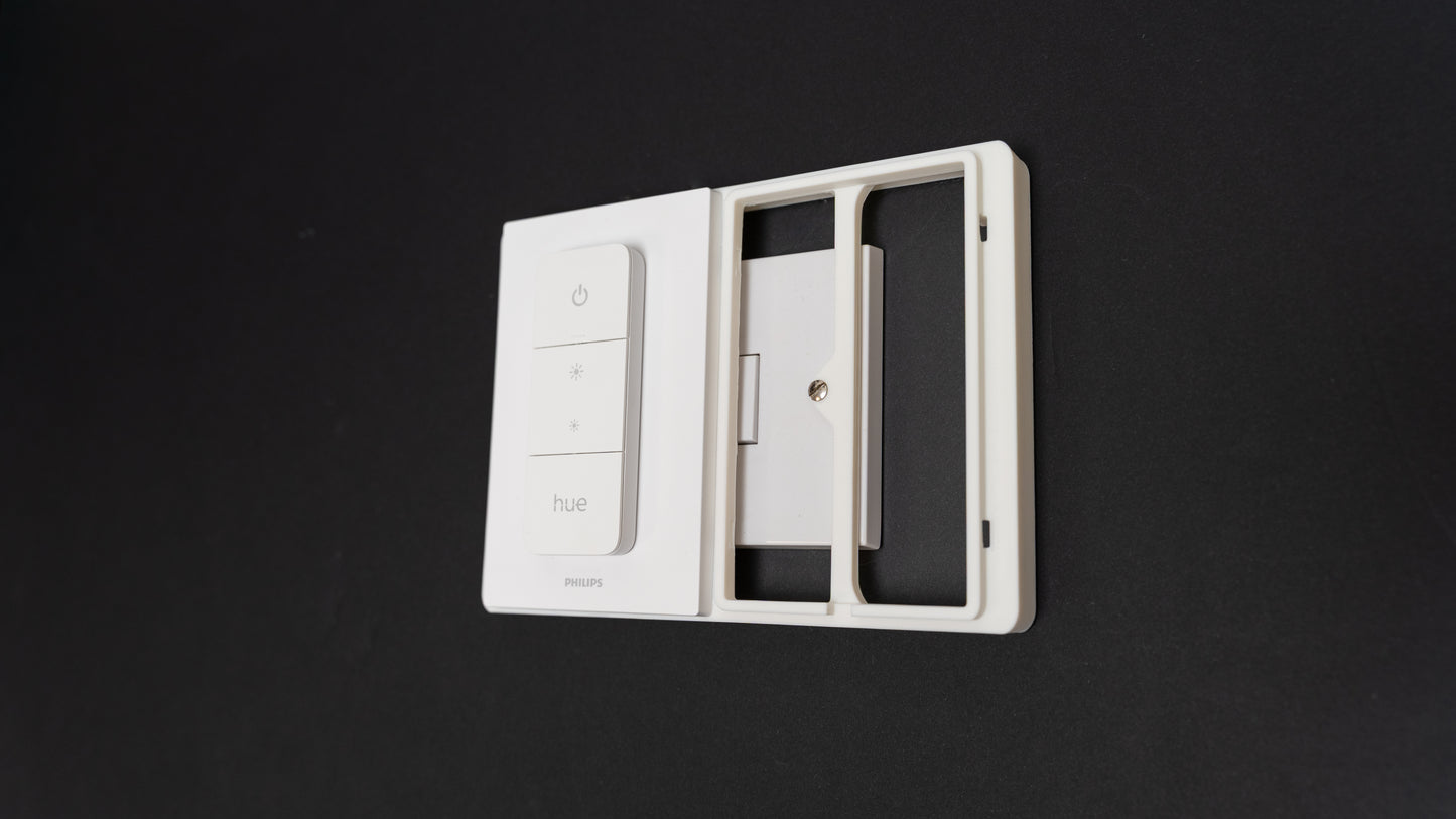 Philips Hue Double Dimmer V2 Mount for UK Light Switch