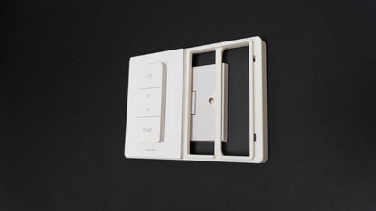 Philips Hue Double Dimmer V2 Mount for UK Light Switch