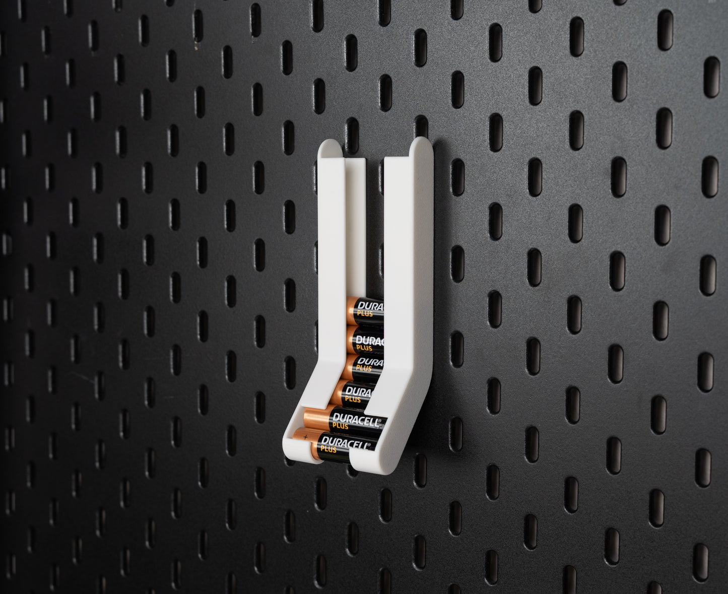 Ikea Skadis AA Battery Dispenser Pegboard Holder