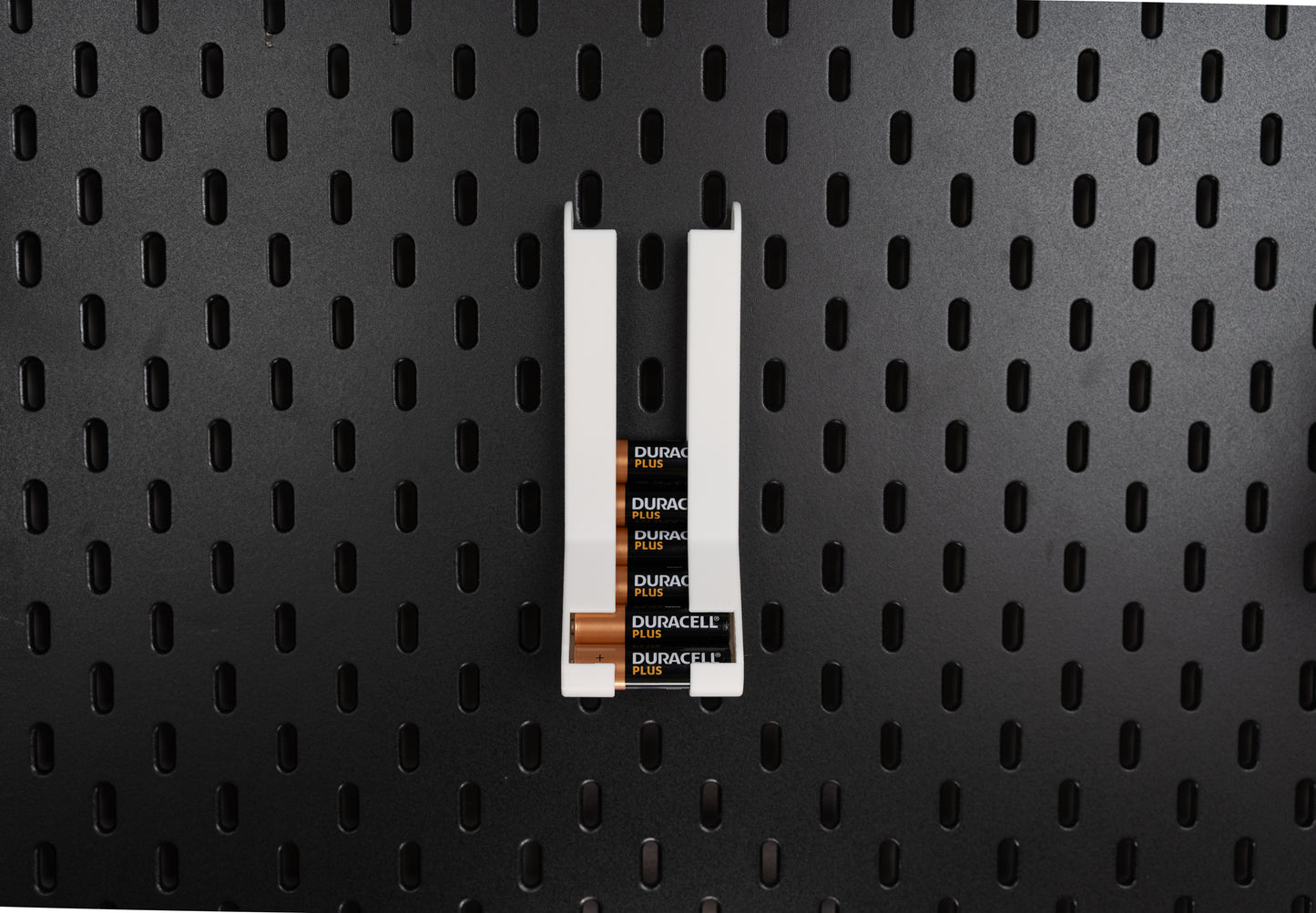 Ikea Skadis AA Battery Dispenser Pegboard Holder