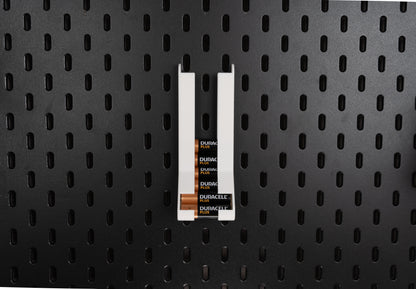 Ikea Skadis AA Battery Dispenser Pegboard Holder