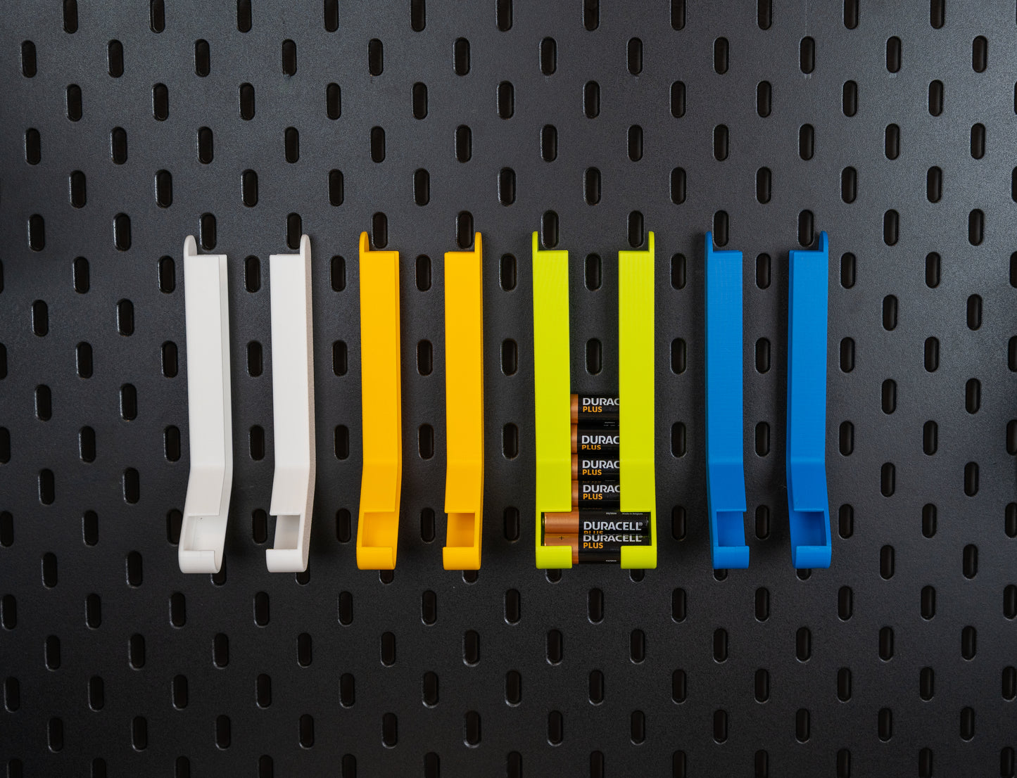 Ikea Skadis AA Battery Dispenser Pegboard Holder
