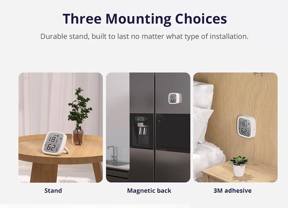 Sonoff SNZB-02D - ZigBee LCD Temperature & Humidity Sensor