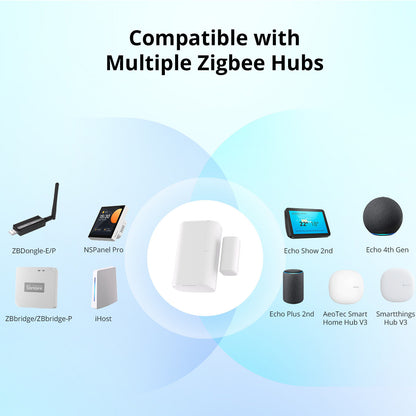 3x Sonoff SNZB-04P - ZigBee Door/Window Sensor